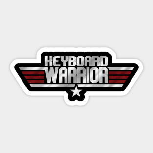 Keyboard Warrior I Sticker